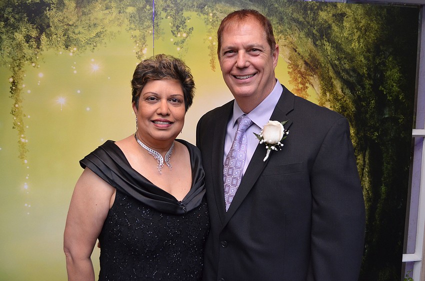 Dr. Anila Jain and William Mariotti