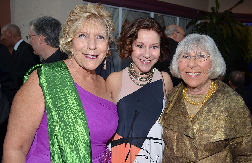 Children First Vice President of Development Carol Butera, Patricia Caswell and Gerri Aaron