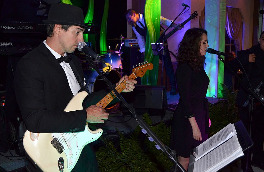Bay Kings Band performs before dinner at Fairytale Ball on March 25 at Michael’s On East.