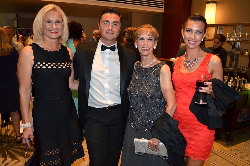 Tatiana Gammicchia, Maksim Spasov, Sherry Robinson and Katya Demyaniuk
