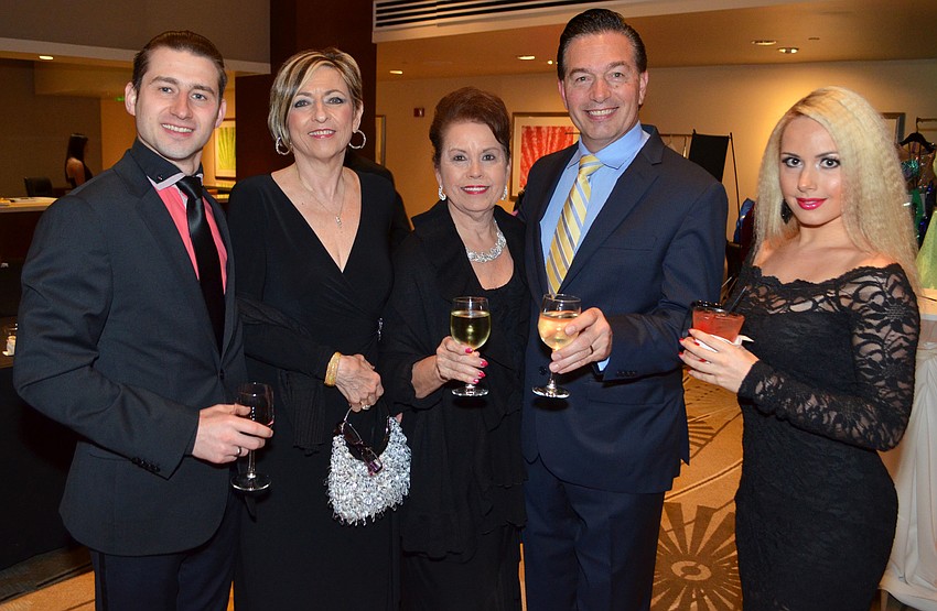 Aleksei Alekseev, Marilyn Pearson, Sharyn Wood, Brent Hyskell and Ekaterina Derevleva