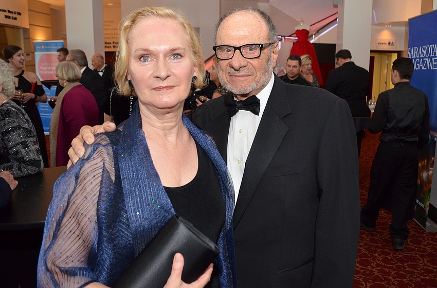 Jean Volpe with her husband, Sarasota Ballet Executive Director Joe Volpe