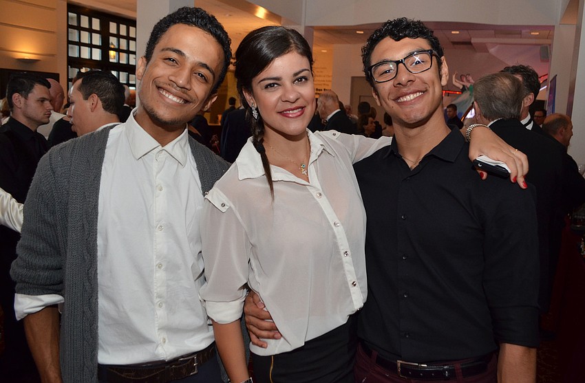 Alex Barbosa, Mayanie Magri and Taiguara Goulart