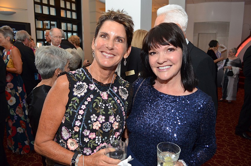 Audrey Robbins and Martha Harrison