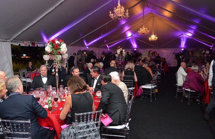 Company supporters gathered for the annual Sarasota Ballet Gala: Celebrating a Decade of Webb on March 27 at FSU Center for the Performing Arts.