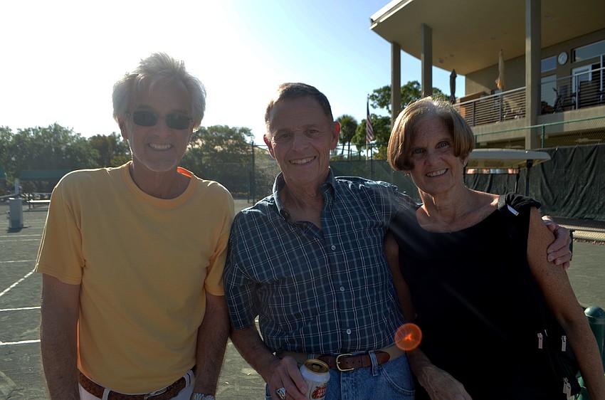 Jim Pappas and Nelson and Laurin Goldner
