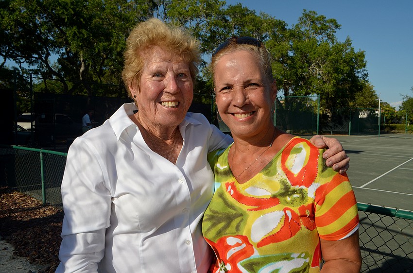 Dolores Levy and Linda Callahan