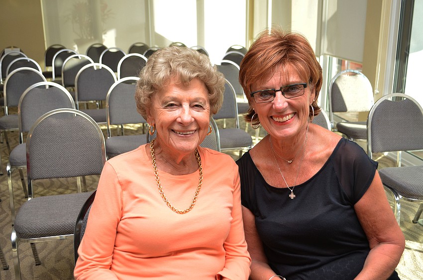 Agnes Foront and Irene Tansey