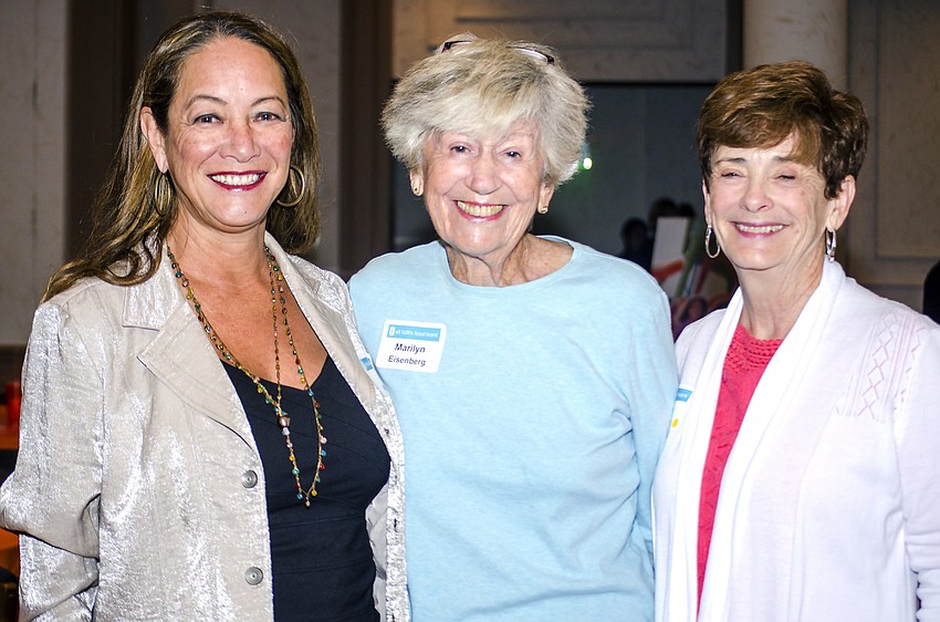 Ida Roggio, Marilyn Eisenberg and Linda Monda