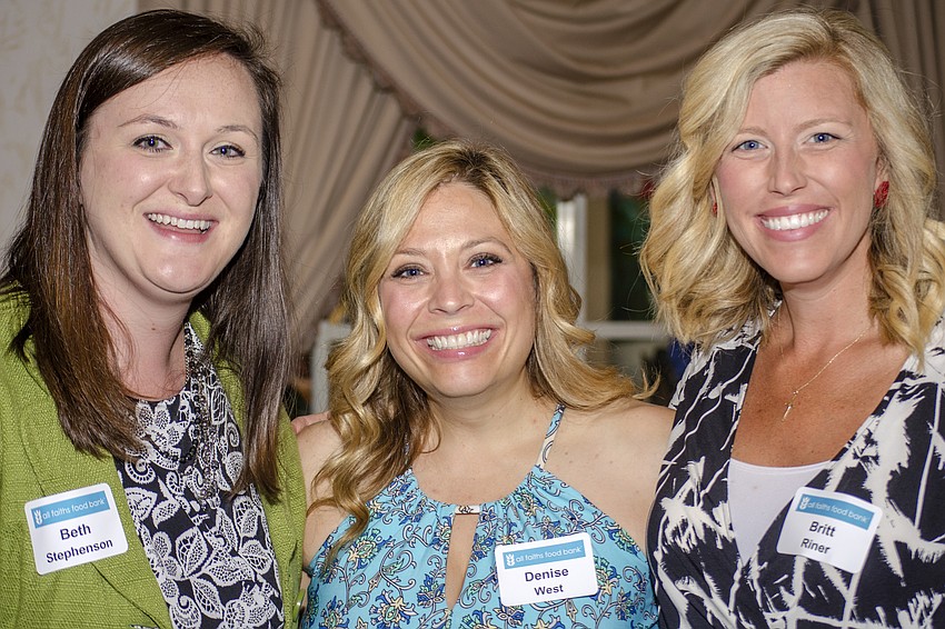 Beth Stephenson, Denise West and Britt Riner
