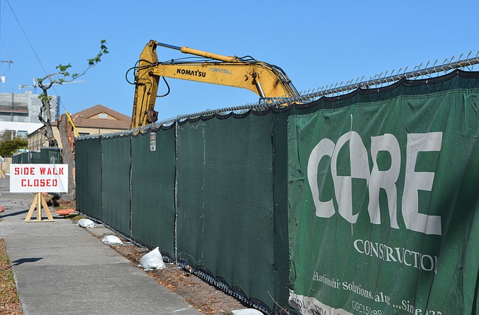 Entrepreneur Jesse Biter has started work on a new residential development in downtown Sarasota.