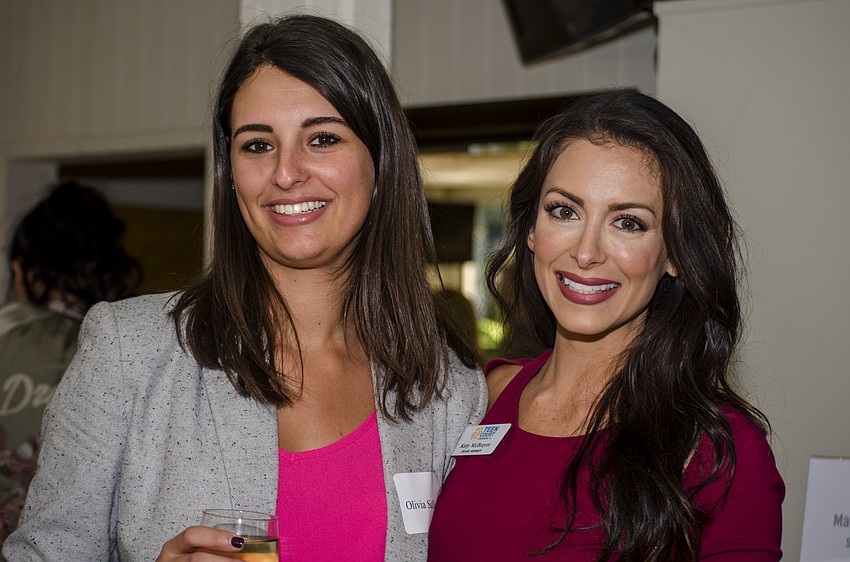 Olivia Sullivan and Teen Court Board Member Katy McBrayer