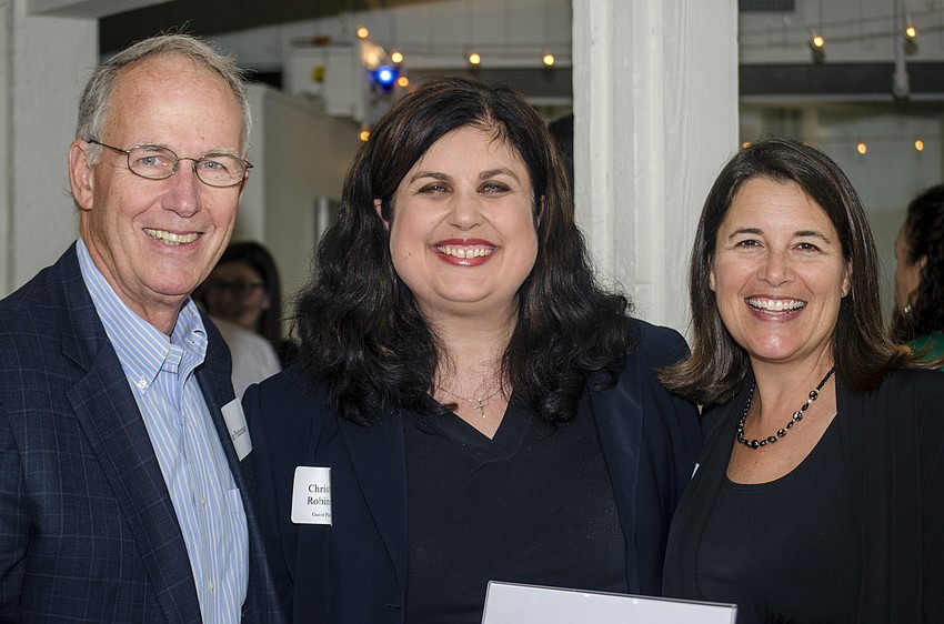 John Patterson, Christine Robinson and Kim Walker