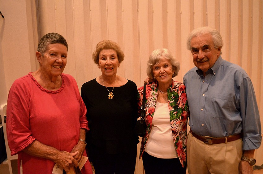 Anne Roberts, Roberta Wladis and Bonnie and Len Libman