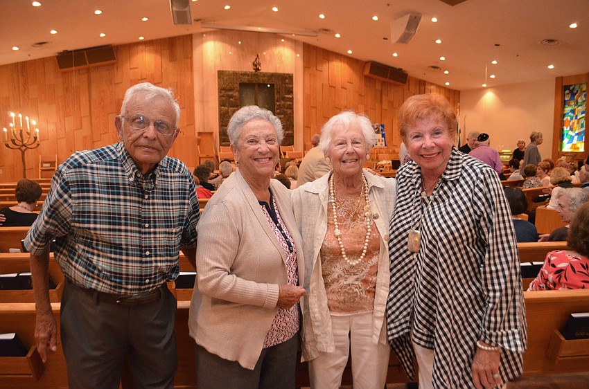Marvin and Myrna Schaffman, Helen Tack and Marilyn Kaplan
