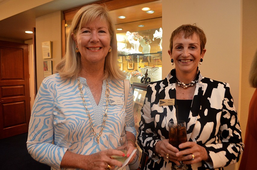 Jeanne Russell and Martha Schantz