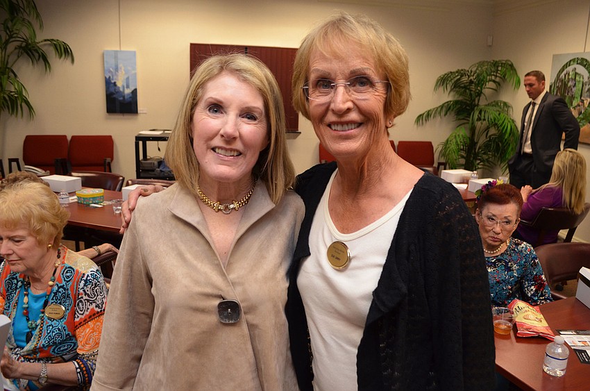 Lois Lucek and Sue Lamy