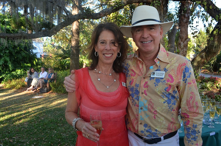 Event chairwoman Lisa Hartmann and CEO of Save our Seabirds David Pilston