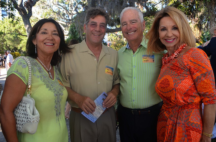 Laura and Joe Esposito and Bob and Laurie Wolf