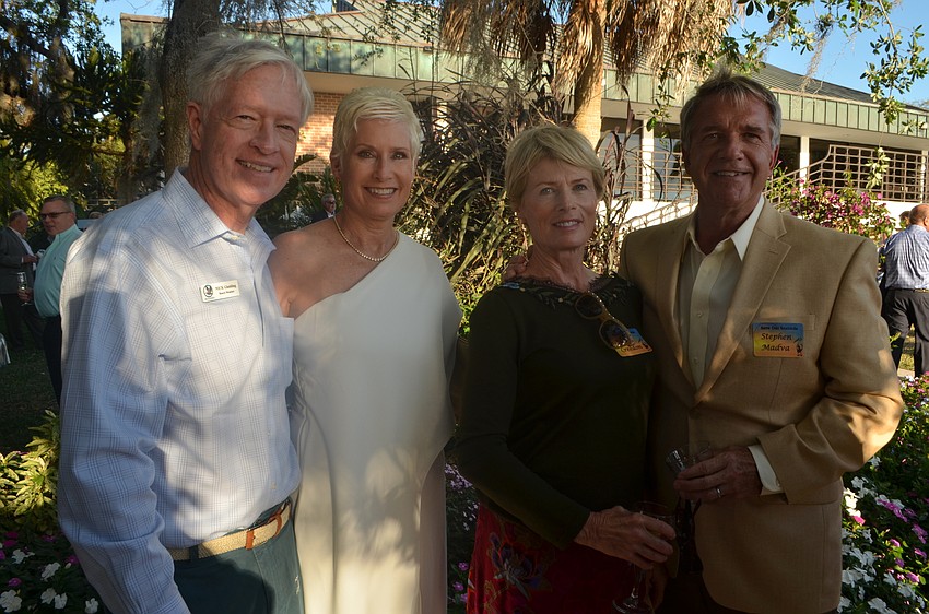 Chairman of the Save our Seabirds Board Nick and Danielle Gladding, Denise Creedon and Stephen Madva