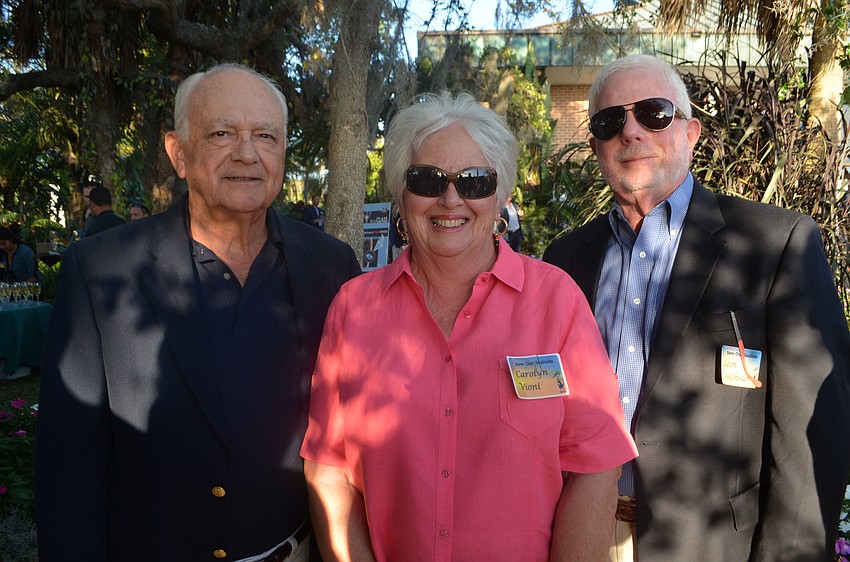 Ron and Carolyn Vioni and Leon Wechsler