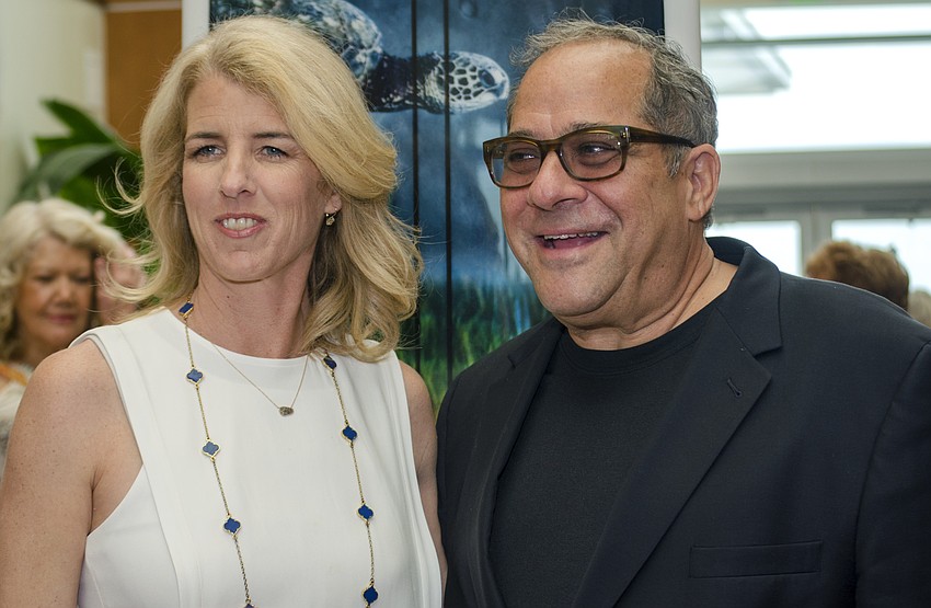 Rory Kennedy and Sarasota Film Festival President Mark Famiglio