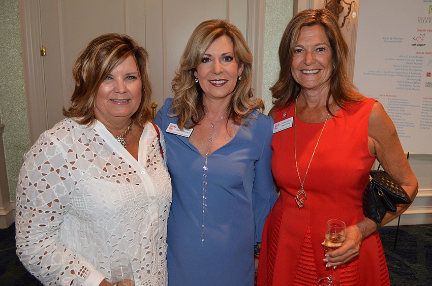 Debra Lamarca, Michelle Senglaub and Claudia Cardillo