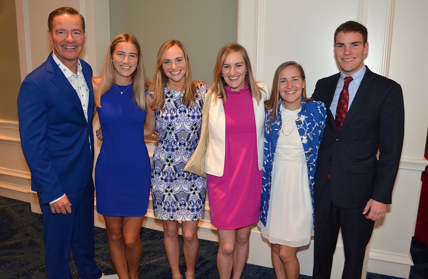 James Cornetet, Joanna Cornetet, Claire Cornetet, Paige Cornetet and Peter Cornetet