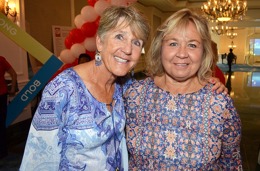 Linda Freeman and Pam Mader