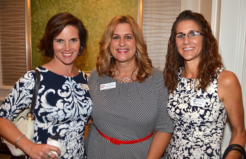 Kelly Hazledine, Julie Sullivan and Margi Furey