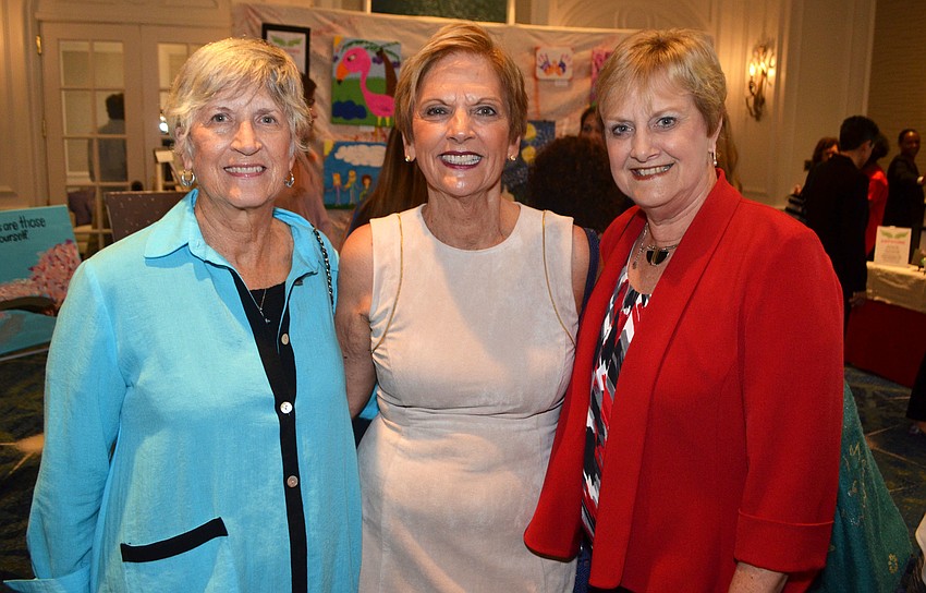 Diane Curtis, Barbara MacMillan and Joan Emrich