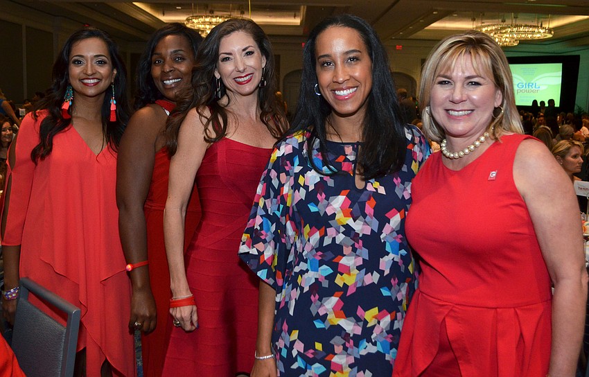 Umbreen Khalidi-Majeed, Tomeika Koski, Donna Koffman, Caroline Ellerson and Tammy Karp