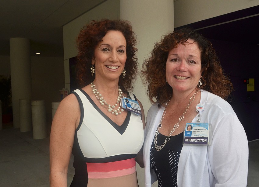 Vice President of Rehabilitation Maria DeCarol and  Ana Gonzalez, Director of Rehabilitation Services Laura Magnusson