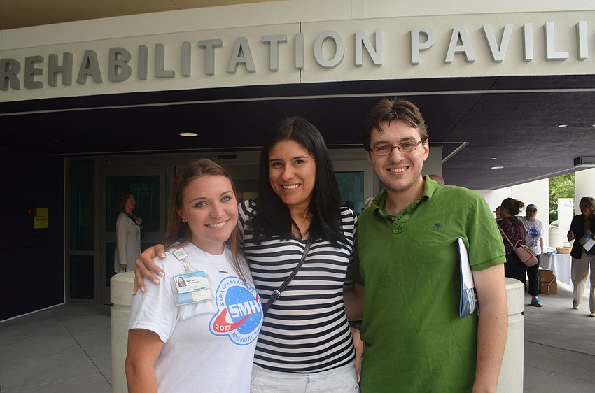 Sam Solie, Ana Gonzalez and Chris Parisi