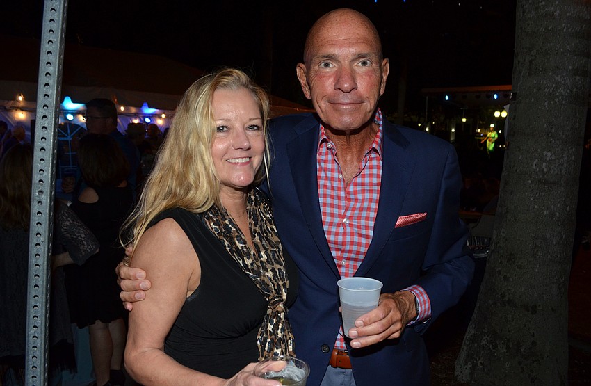 Pam Snyder and Bob Meehan