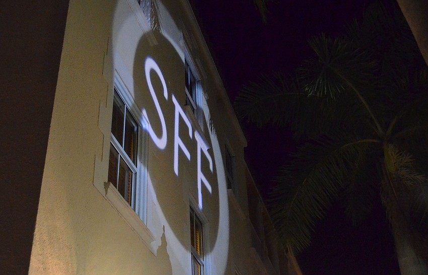 The opening night party for the Sarasota Film Festival was held on March 31 outside the Sarasota Opera House.