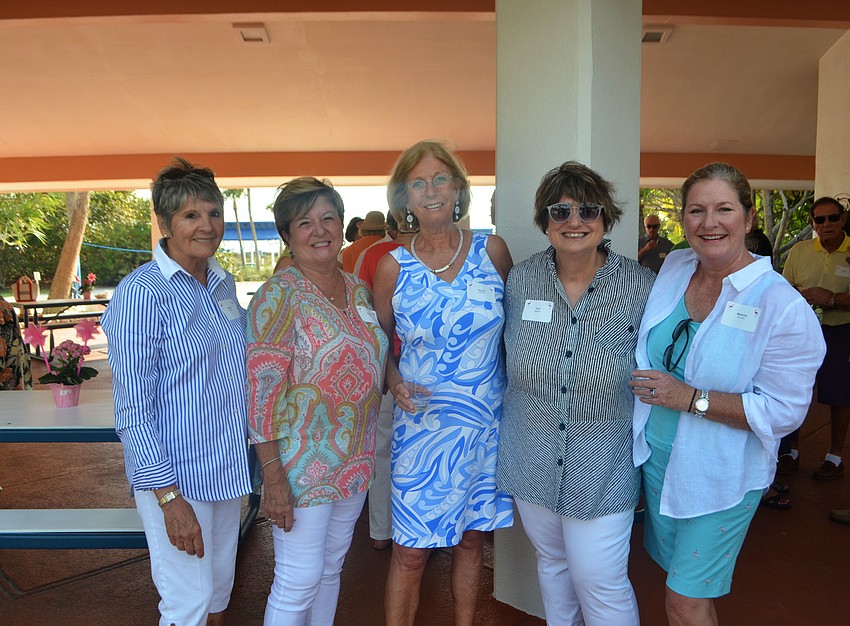 Event committee members Diane Patrone, Kathy Ryan, Nicole Westrick, Toni Maloney, Melanie De Carlo