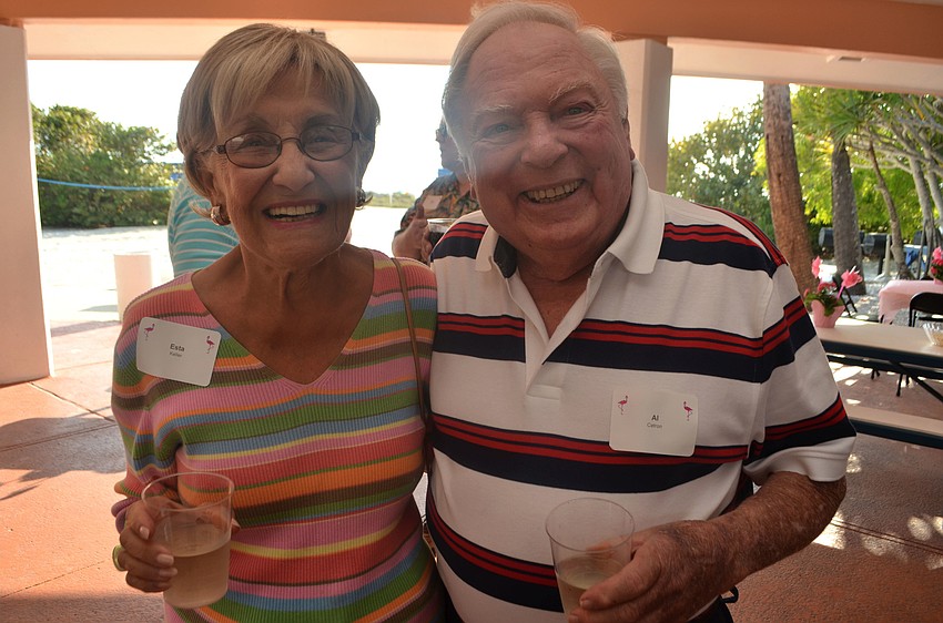 Esta Keller and Allan Cetron