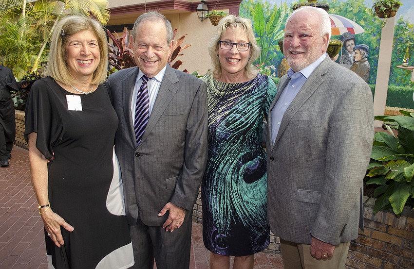 Susan and Kenny Newmark with Susan and David Gorin