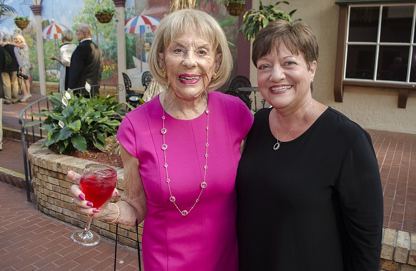 Gloria Moss and Janet Gin