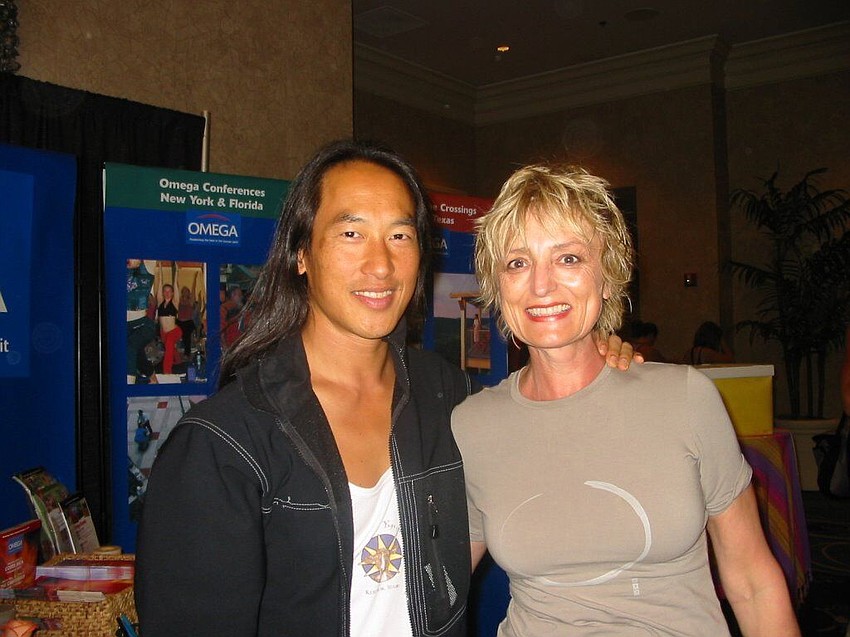 Courtesy Photo

With yogi and teacher trainer Rodney Yee