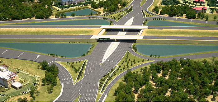 This rendering shows the final configuration.