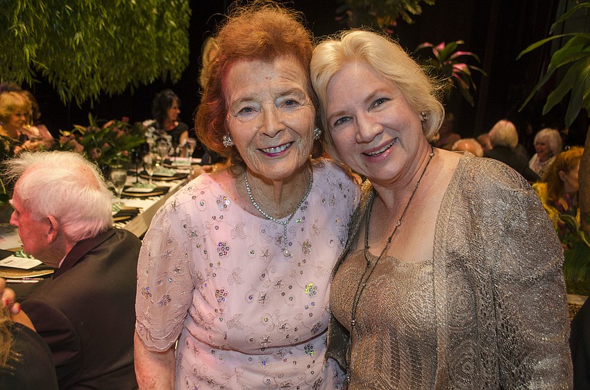 Host Ruth Kreindler and Linda Beavers