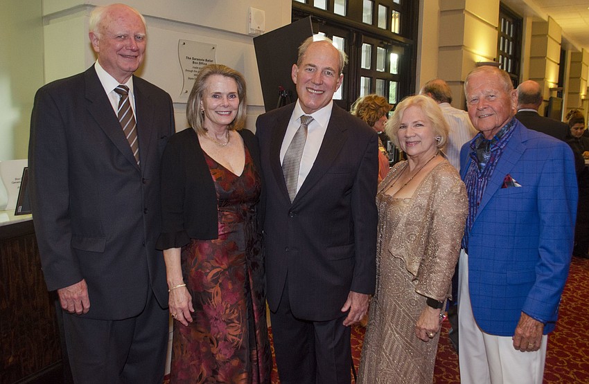 Alex Beavers, Jacqueline and Dr. Tom Braxtan, Linda Beavers and Don Burhart