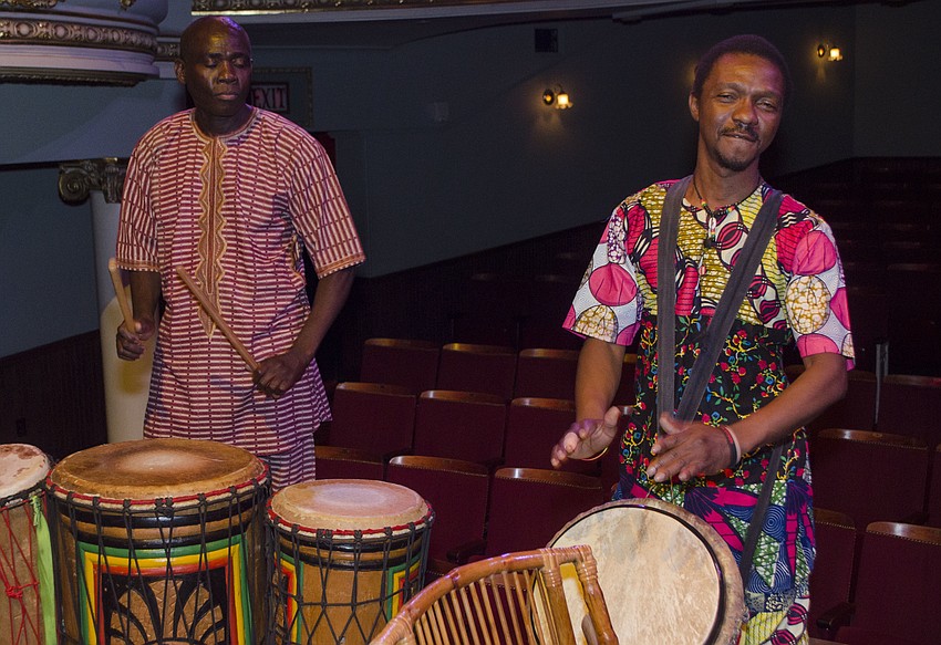 Members of Africa Fatala perform at Season Celebration On Stage on April 3 at the FSU Center for the Performing Arts.