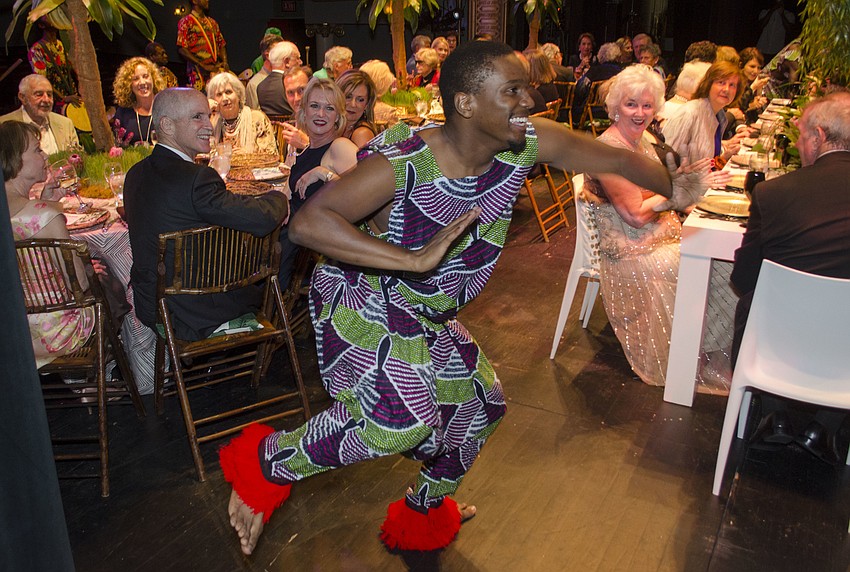 Members of Africa Fatala perform at Season Celebration On Stage on April 3 at the FSU Center for the Performing Arts.
