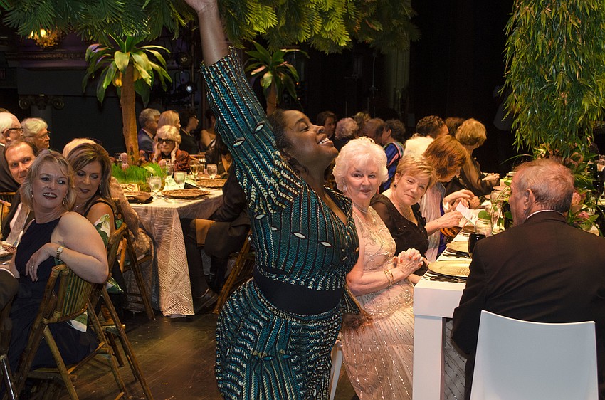Members of Africa Fatala perform at Season Celebration On Stage on April 3 at the FSU Center for the Performing Arts.