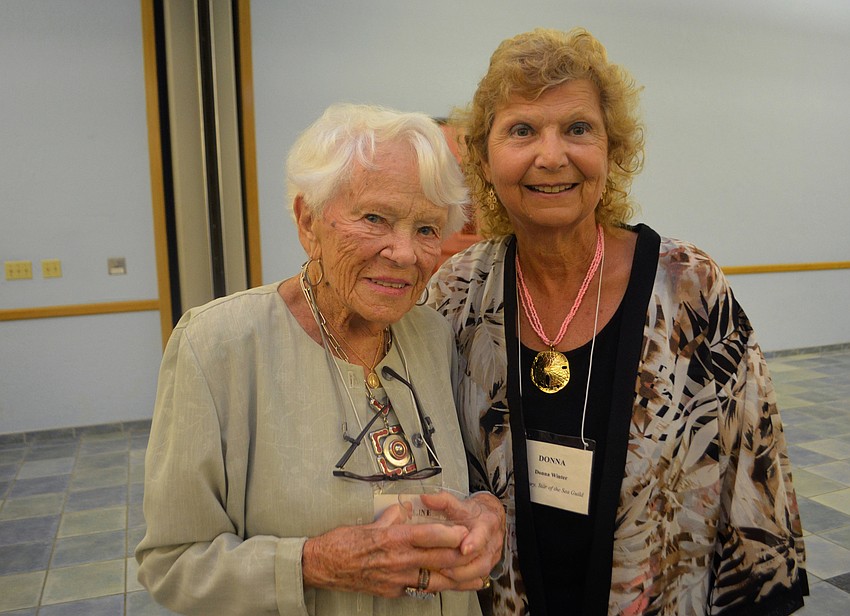 Madeline Raftery and Donna Winter