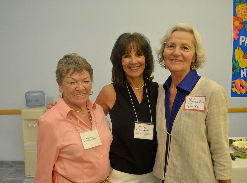 Rose Molloy, Kathy Surma and Yolanda Noyes