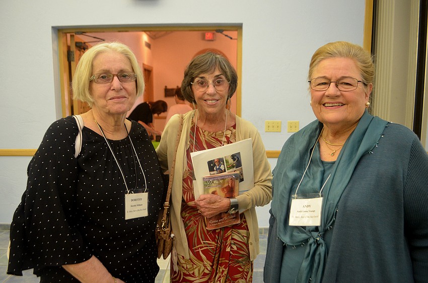 Dorothy Williams, Mary Ann Fair and Andy Youngs